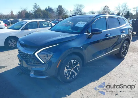 2025 Kia Sportage Hybrid Ex from USA, damaged, VIN KNDPVCDG2S7255414